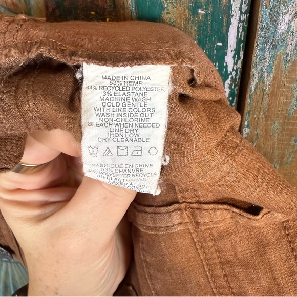 Prana Lisbeth Capri hemp pants - Picture 5 of 5